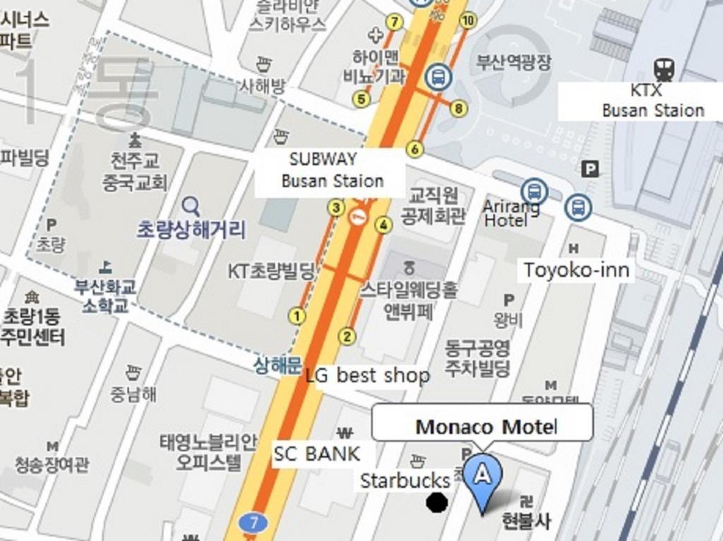 Monaco Motel Busan Phòng bức ảnh